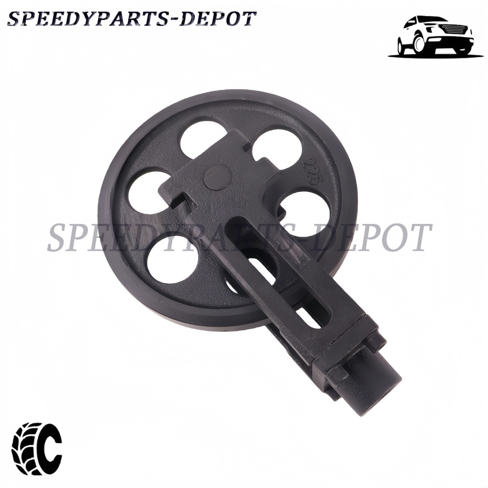 ISDZJL-H12 Track Idler Wheel Assembly Front Idler For Agrotk Mini Excavator 2025