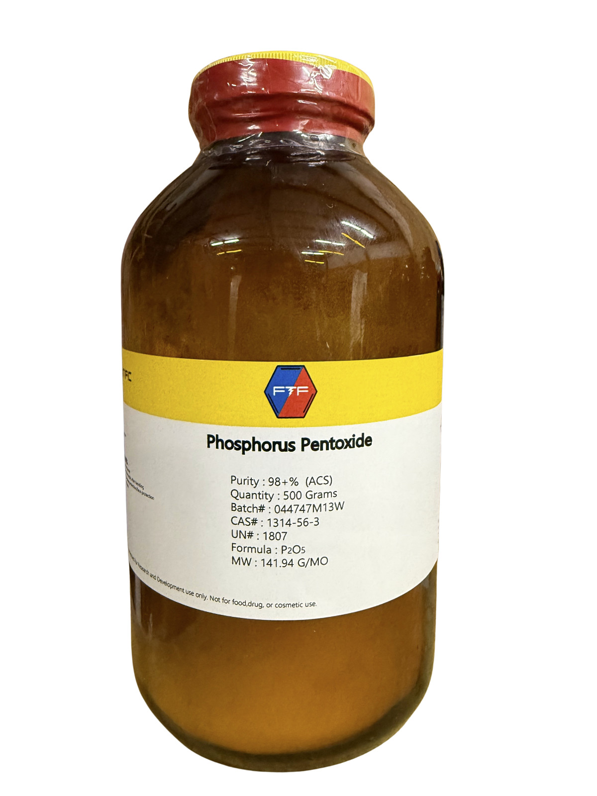 Phosphorus Pentoxide (ACS REAGENT) – 500 Grams