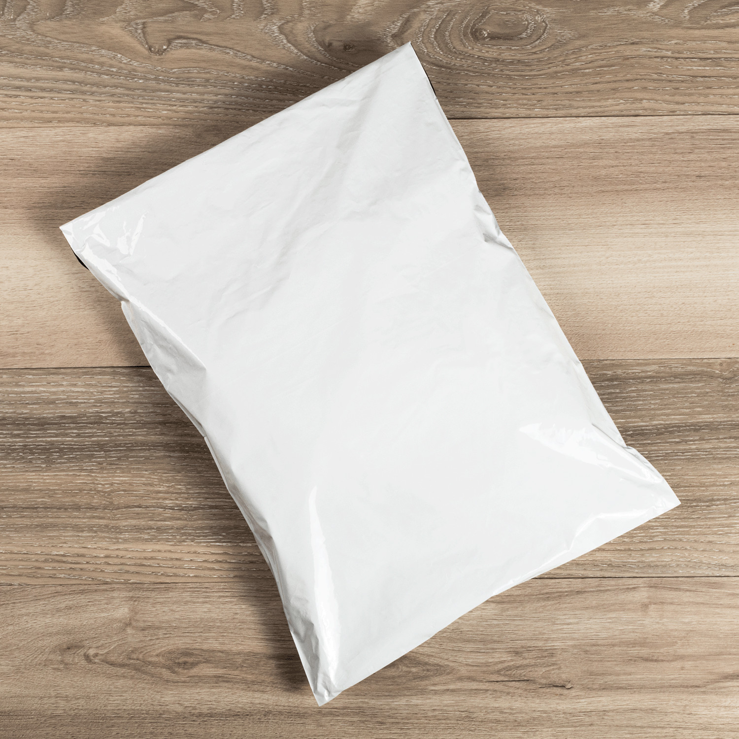 Karat 11”x15” Poly Mailers White, Tamper-Evident Adhesive Closure – 500 pcs