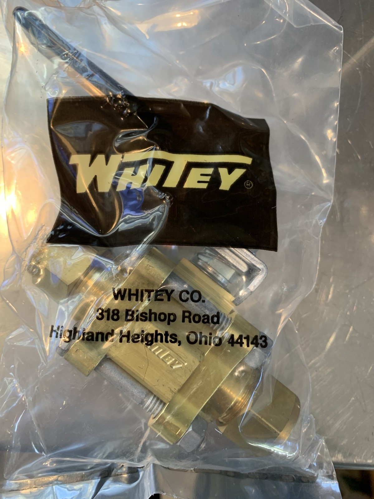2-WHITEY / SWAGELOK B-63TS10 1/2″ BRASS BALL VALVE TUBE CONNECTION 1500 PSI -NEW