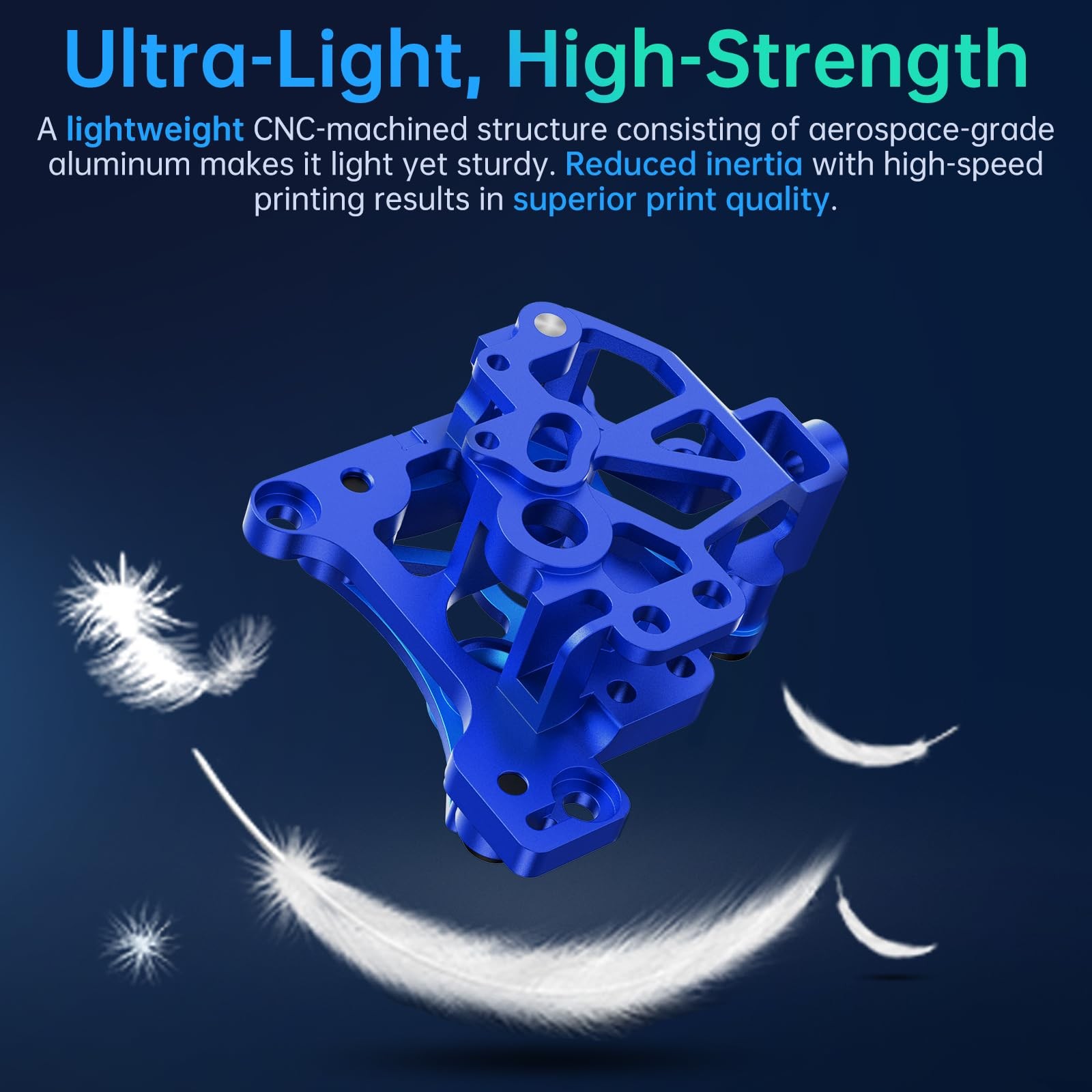 BIQU Panda Extruder CNC Shell for Bambu-Lab P1P/P1S/X1C/X1E…