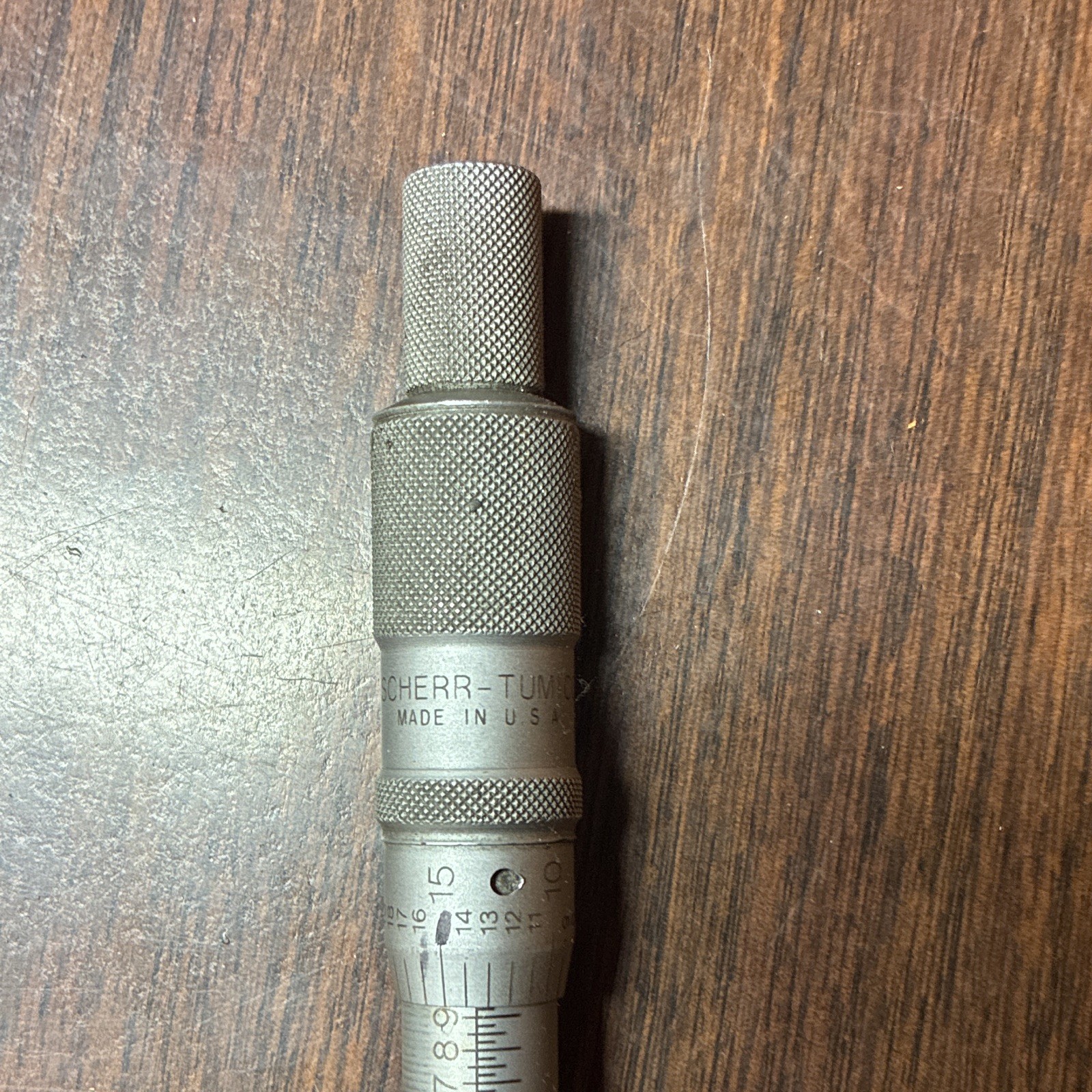 Scherr-Tumico 3-4″ Mechanical Outside Micrometer .001″ MPN 3-4″ USA