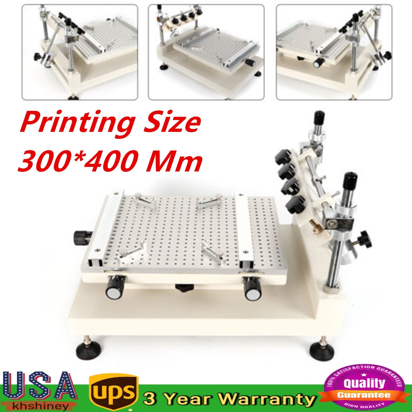 3040 Manual Stencil Printe Solder Paste Printer SMT Screen PCB Stencil Printer