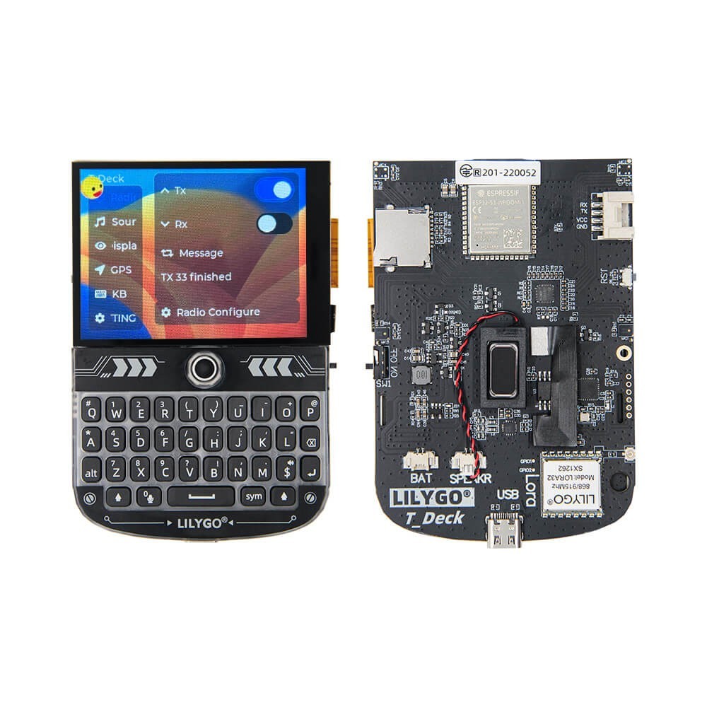 Meshtastic T-Deck LoRa Bundle – Encrypted Communication, Free Messages, New UI