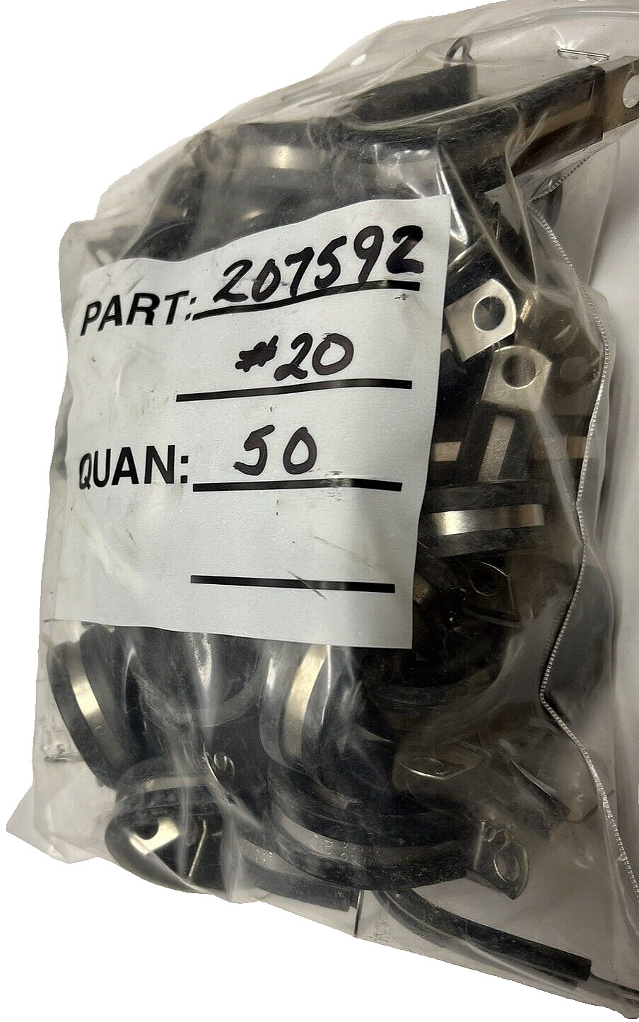(Pack of 50) Umpco S325SSG20 SS Cable Cushion Clamp 1-1/4”, S325SSG 20