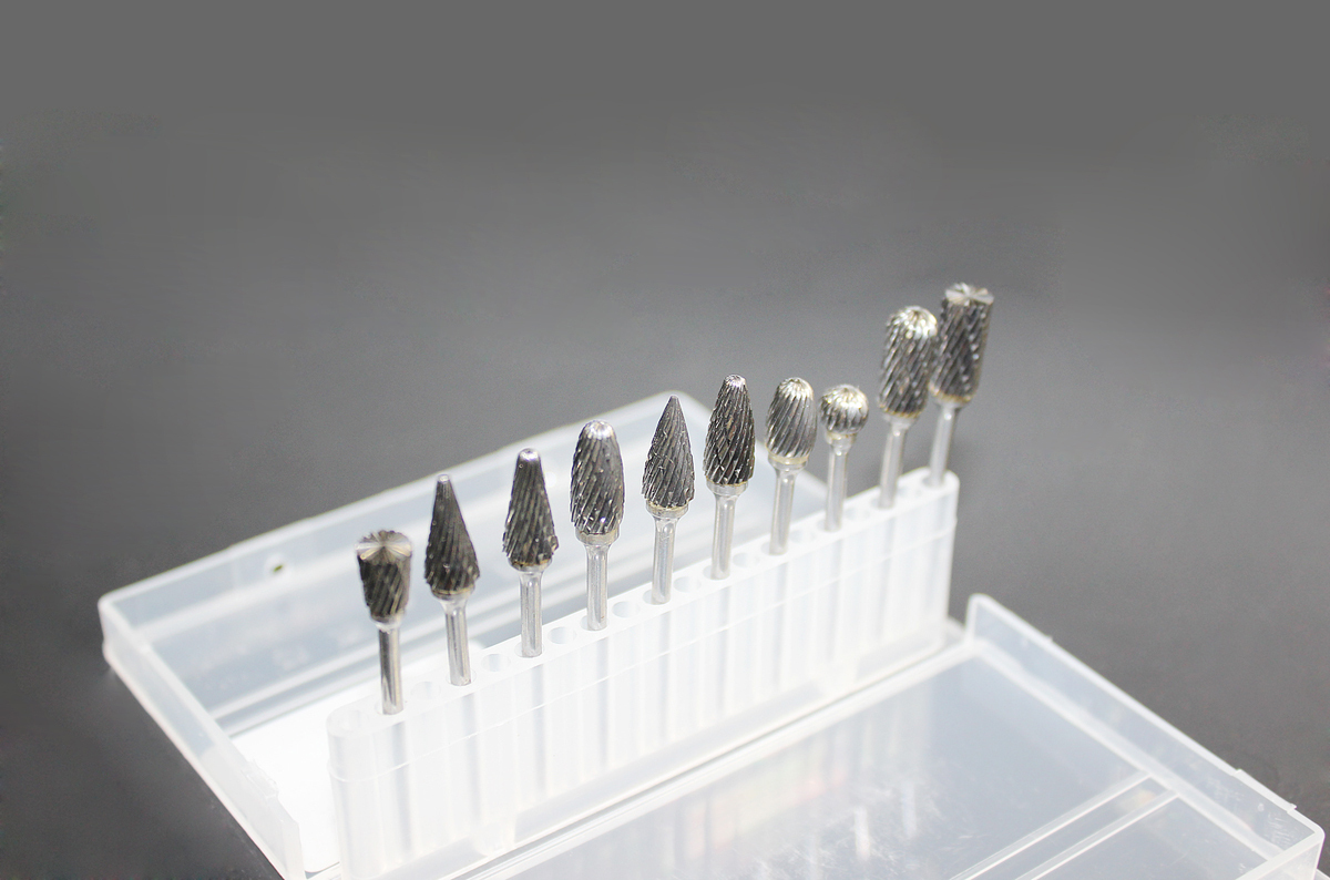 10 PCS Tungsten Carbide Dental Burs 2.35mm for Precision Polishing