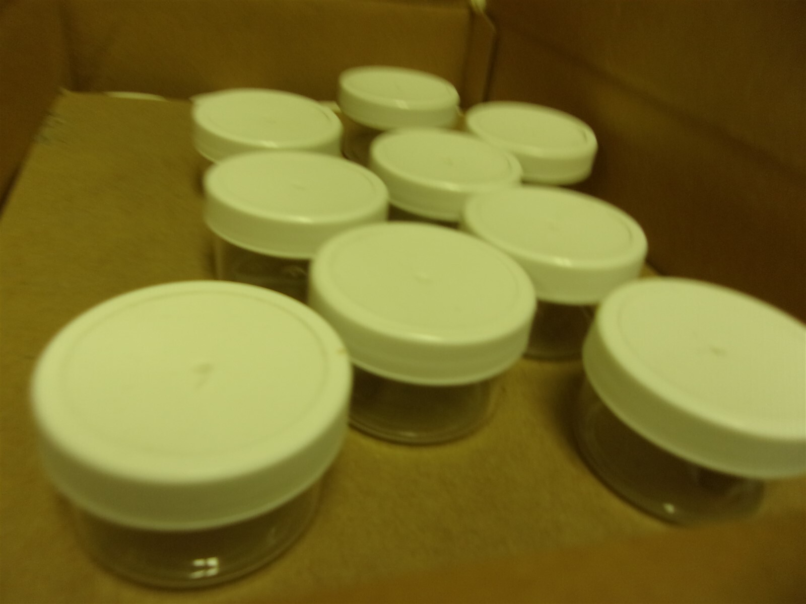NEW Uline Wide Mouth Jars S-14487 1oz Clear Box of 57 *FREE SHIPPING*