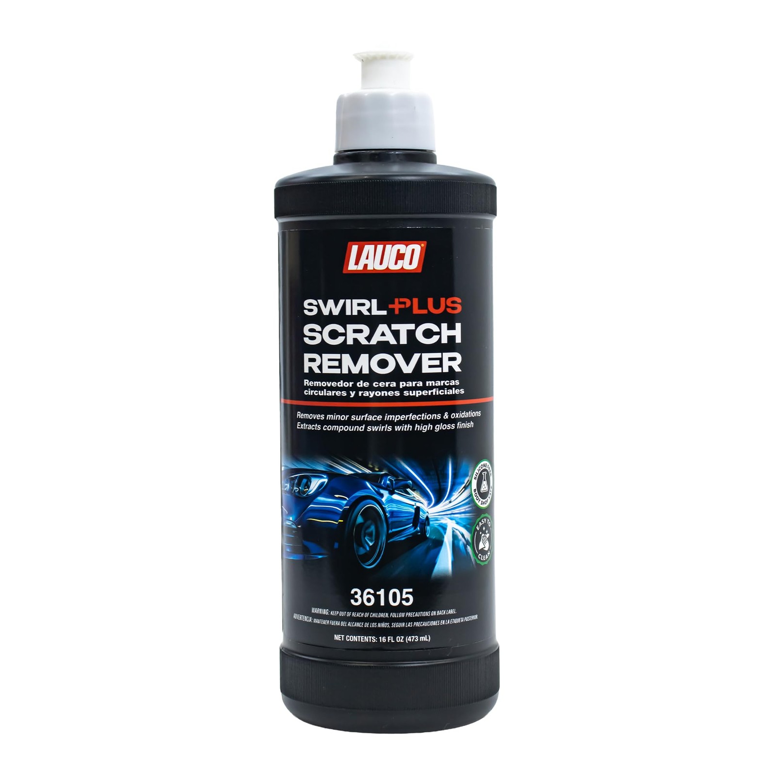 LAUCO Swirl+Plus Scratch Remover 8oz
