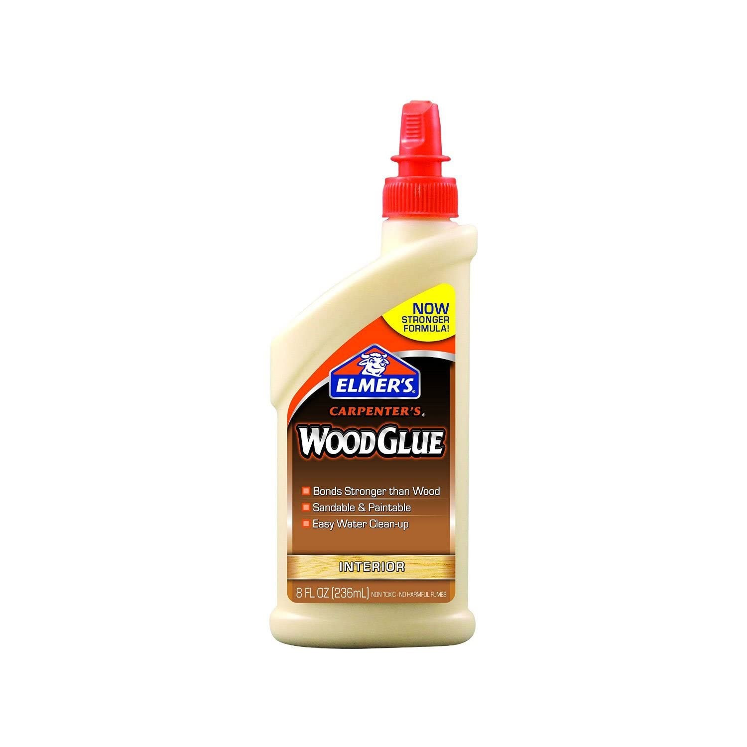 Elmer’s E7010 Carpenter’s Wood Glue, Interior, 8 Ounces