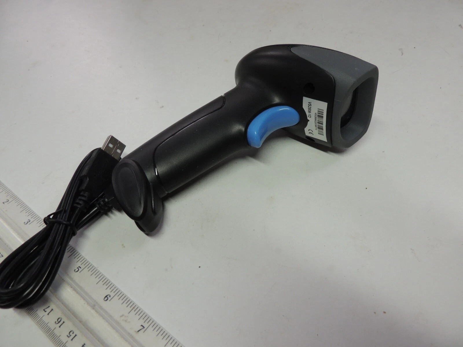 Sumicor 1D 2D Barcode Scanner, USB Wired 6.6ft/2m Length Cable Plug＆Play Bar Cod