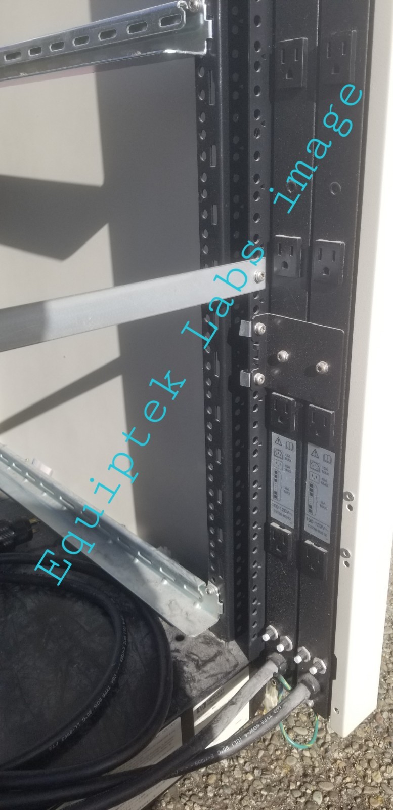 Keysight Agilent HP 19″ Equipment Server Rack 41U 6 FT outlets & fans HP E3662A