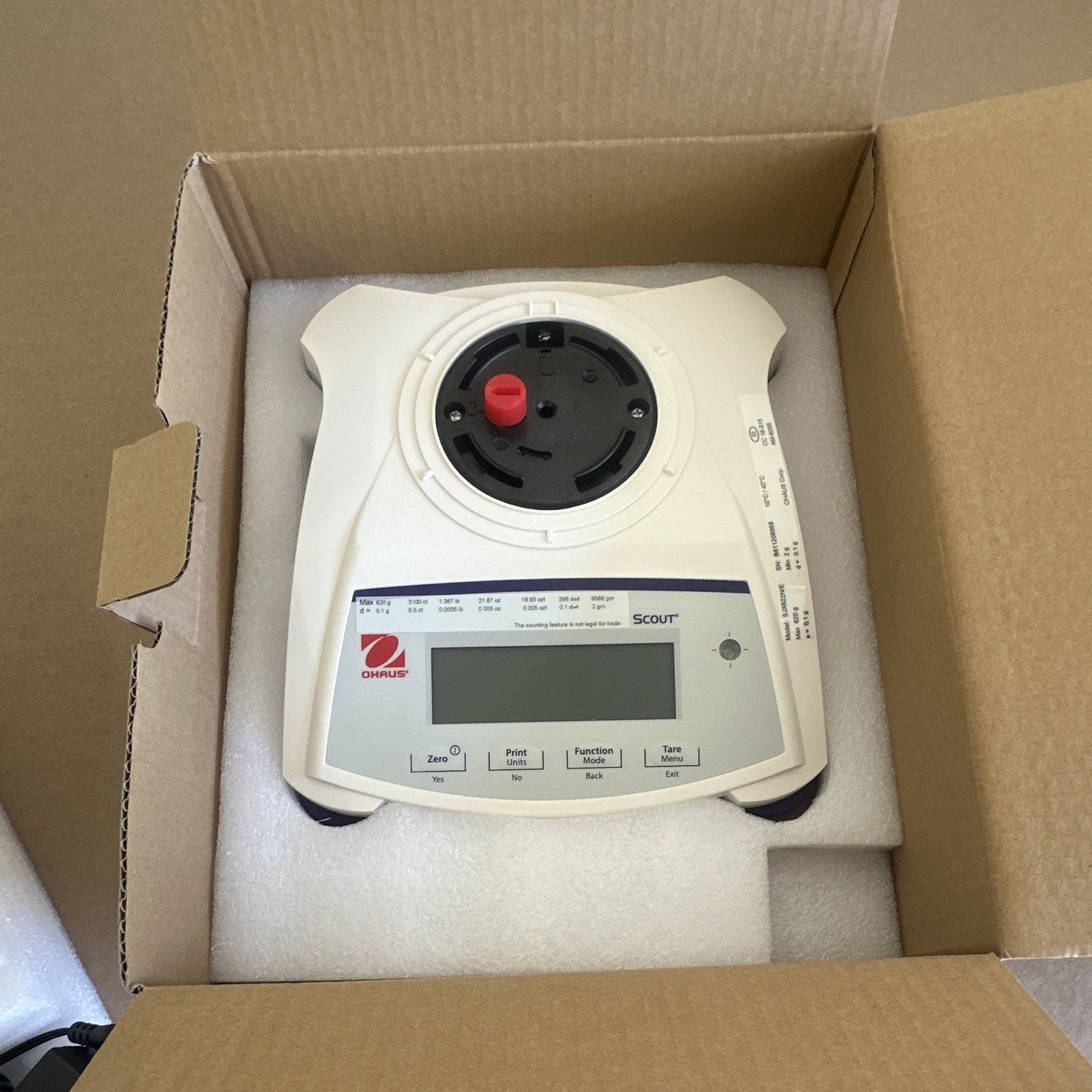 OHAUS Scout Top Loading Balance Physical Lab Scale SJX622N/E *FREE SHIPPING*