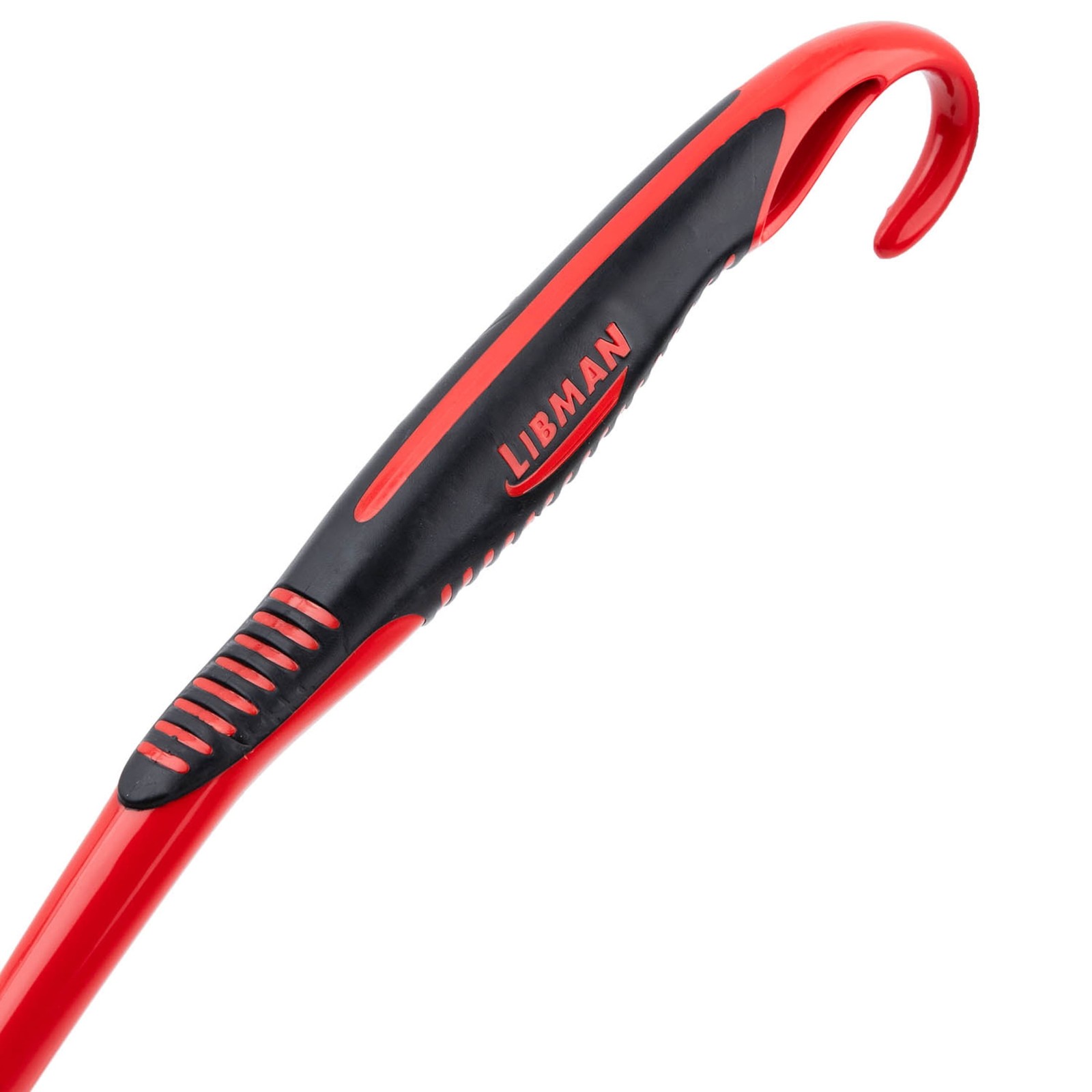 Libman Red Black High Power Long Scrub Brush 3.75 Inch Width