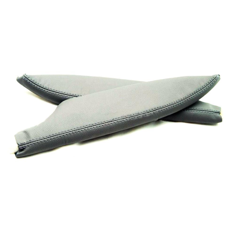 Armrest Door Panel Cover Synthetic Leather Gray Honda Civic 06-11 HON-CIV-0611