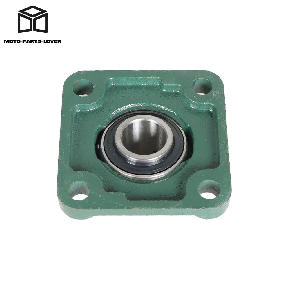 10 pcs UCF205-16 Pillow Block Flange Bearing 1″ Bore 4 Bolt Solid Base