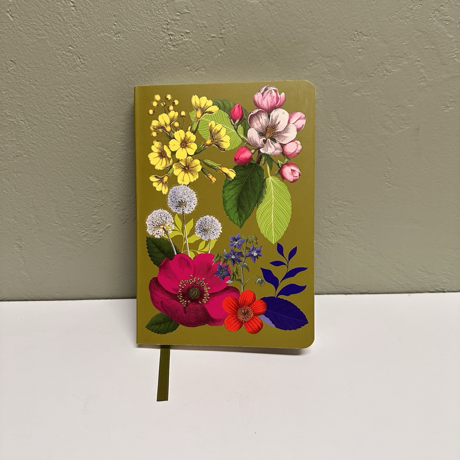 Punch Studio Floral Flower Blossoms 200pgs 4.5×6.5» Softcover Notebook NEW