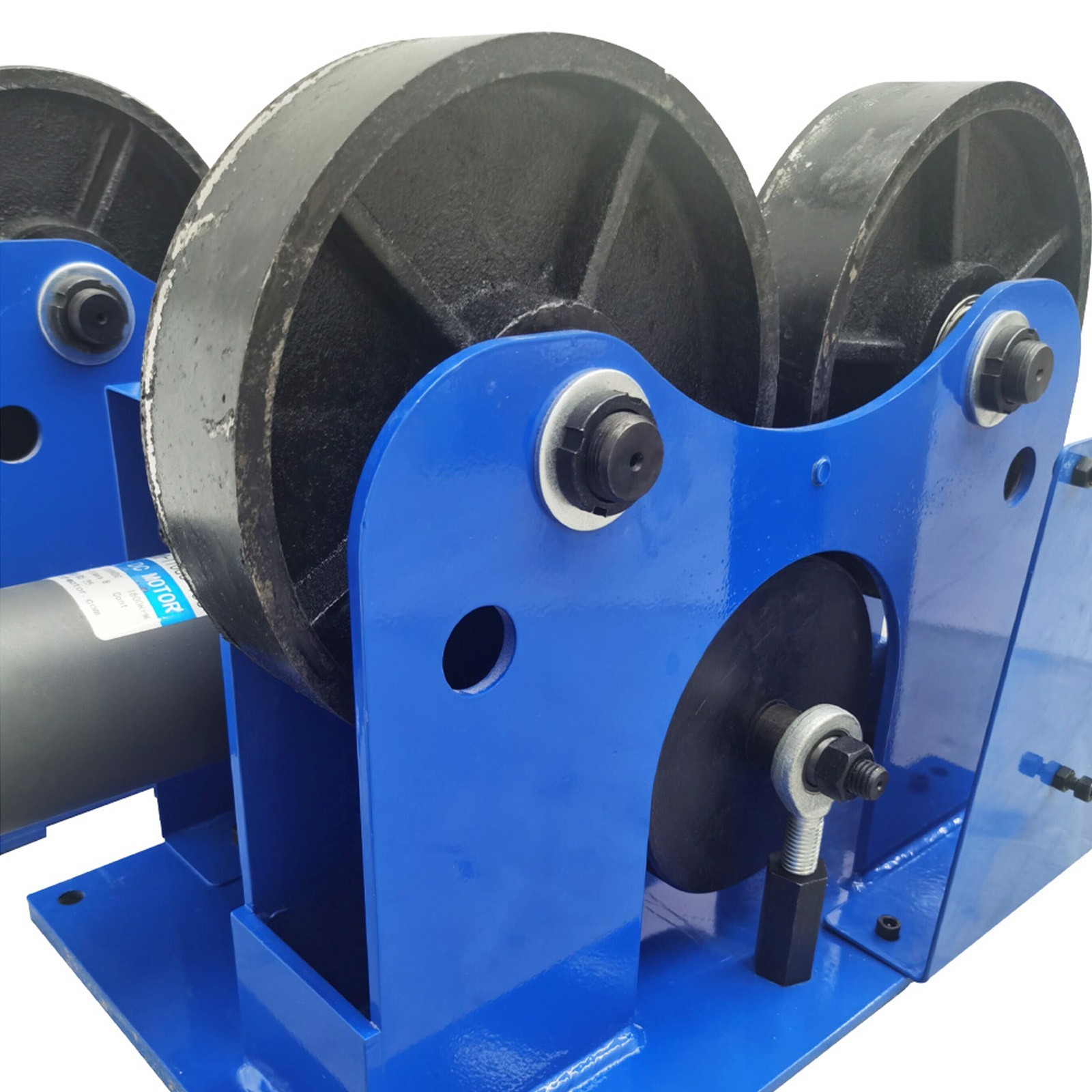 1T Iron Wheel Welding Tank Turning Rolls 110V Welding Support Positioner Roller