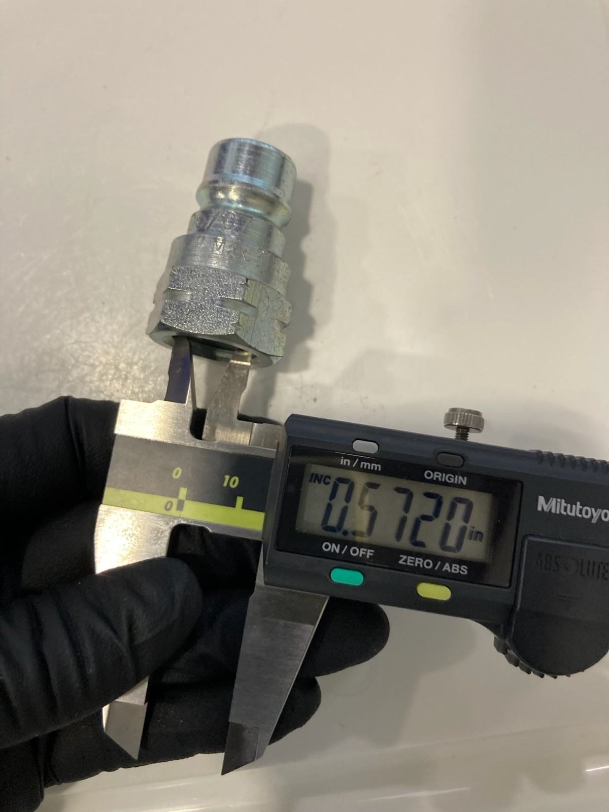 ISO 7241-B Male Nipple Hydraulic Quick Connect Plug