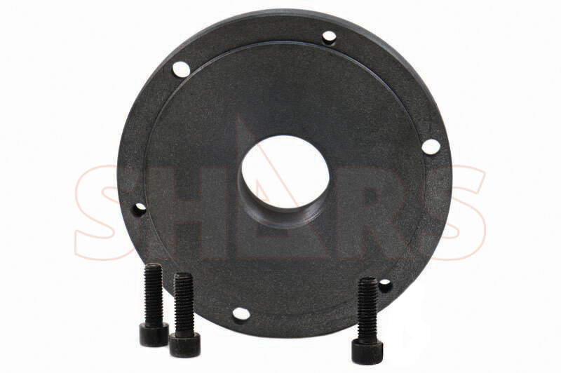 8″ Fully Machined Threaded Back Plate 2-1/4-8 For 3 or 4 Jaw Self Center Chuck #