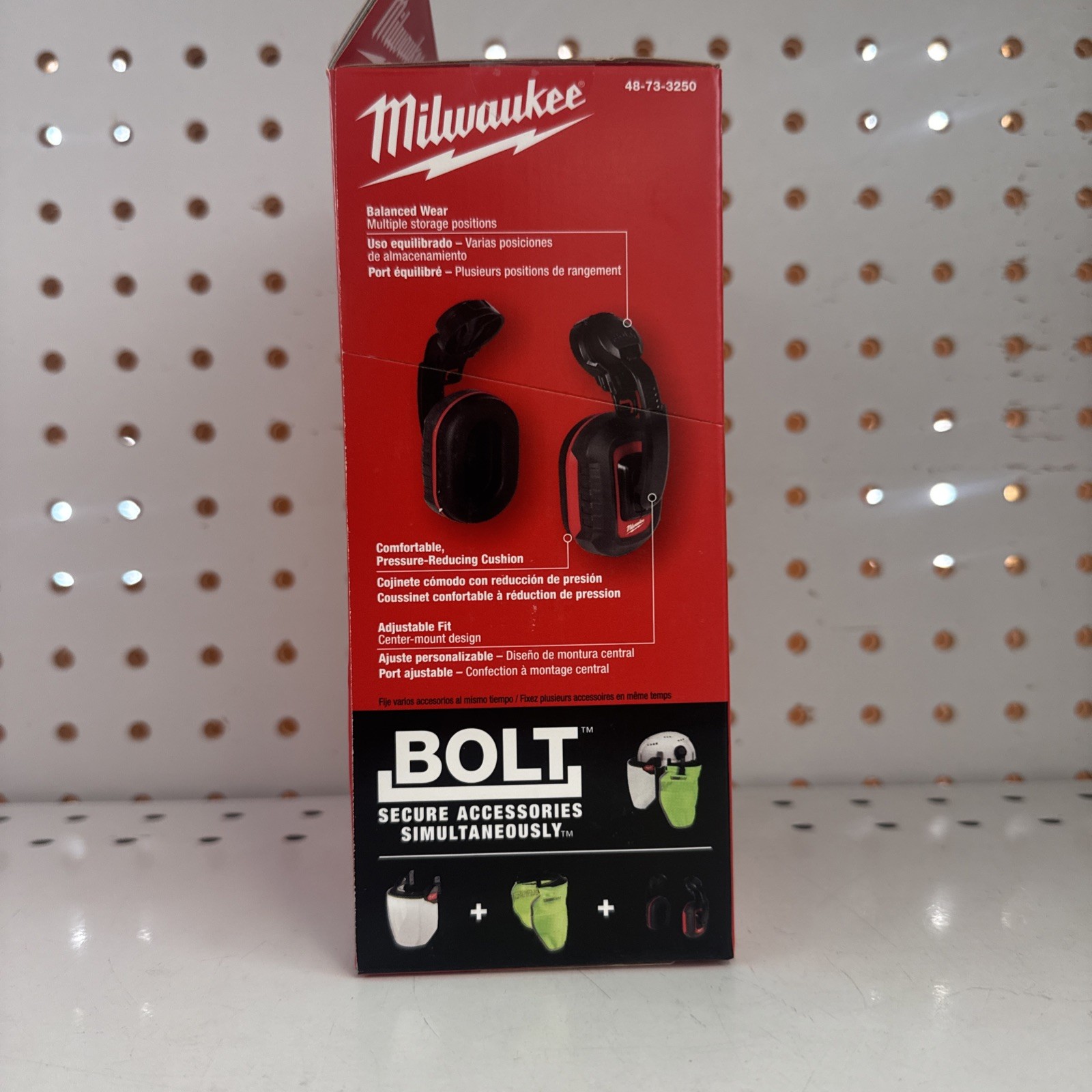 Milwaukee 48-73-3250 BOLT 24dB Adjustable Comfortable Wear