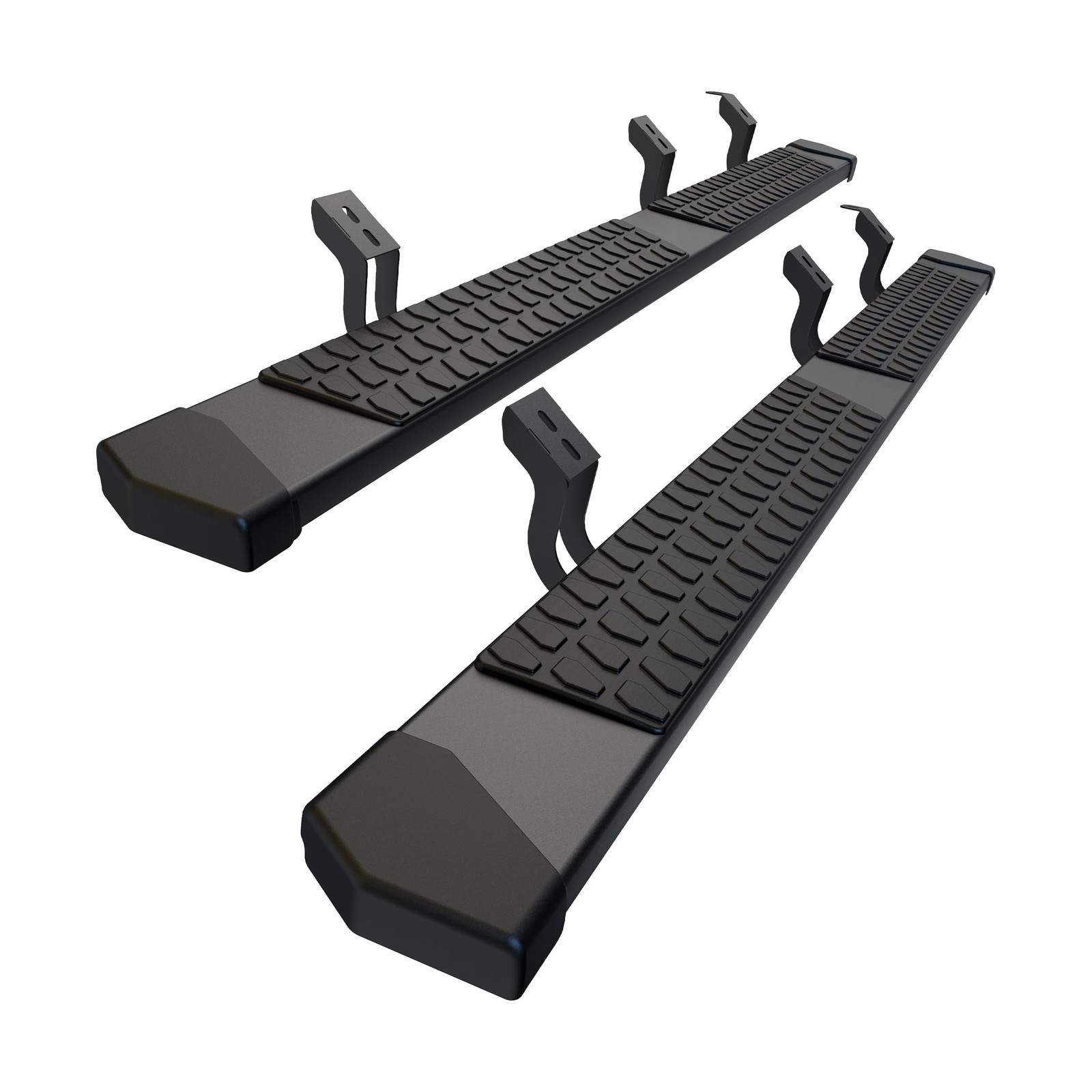 6 Inches Running Boards Side Steps Compatible with 2007-2021 Toyota Tundra Cr…