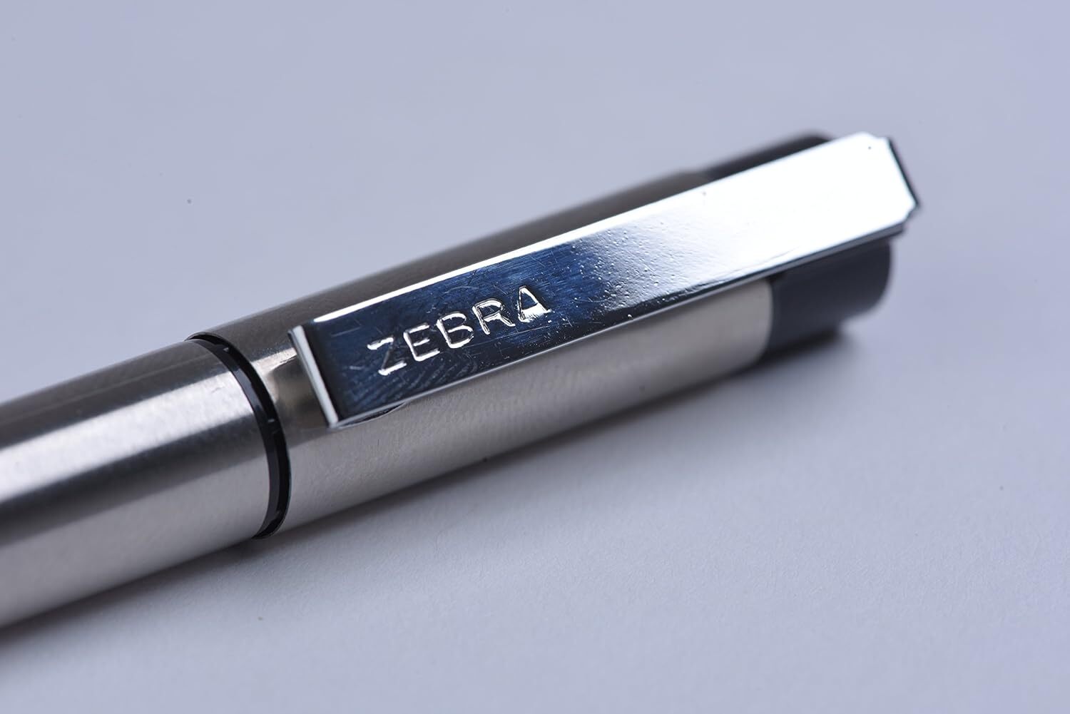 Zebra Pen G-301 Stainless Steel Pen Jk-Refill, Med Point, 0.7Mm, Blue Ink, 2-Cou