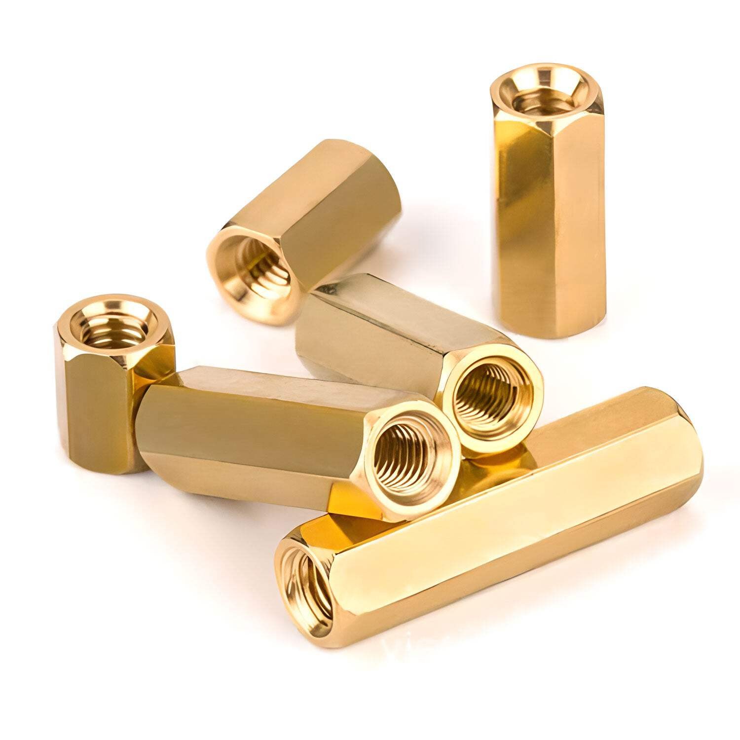 20pcs M2 M3 Brass Hexagonal Standoff Spacers 5mm/10mm/15mm/20mm/25mm/30mm Length