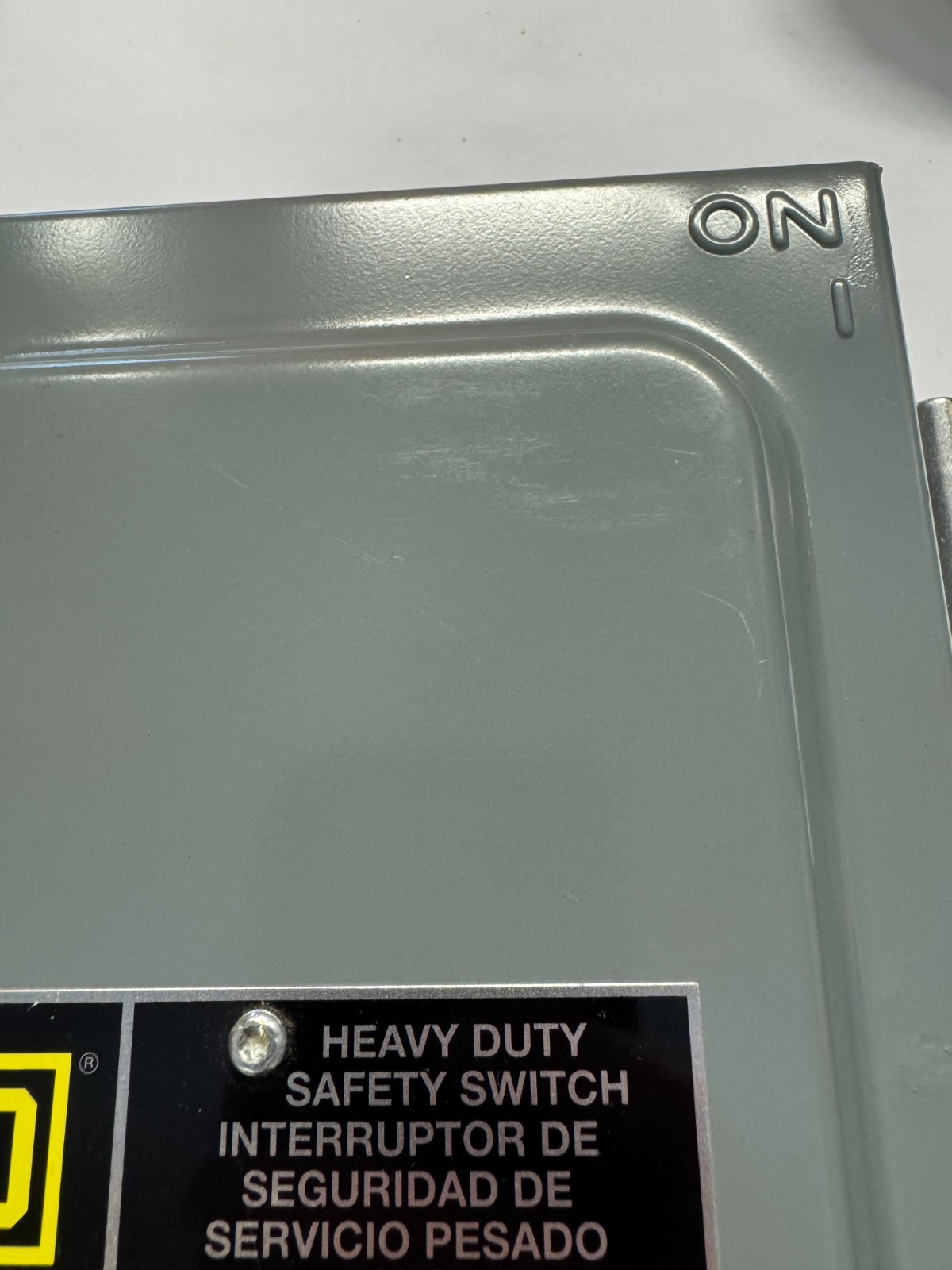 Square D HU361AWK 30 Amp 600v Heavy Duty Safety Switch Nema 3r Non-fused 3-Pole