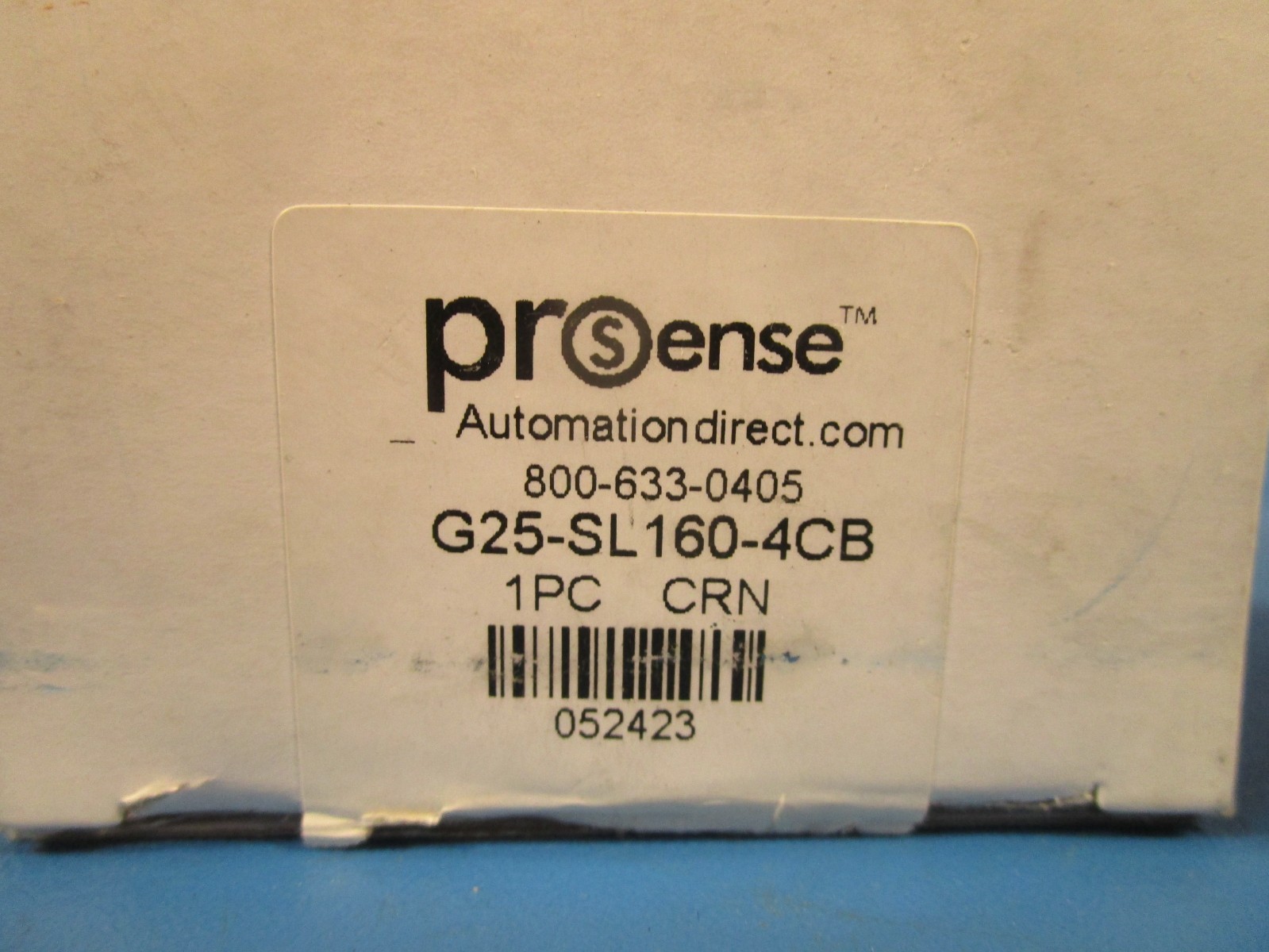Automation Direct, Prosense G25-SL160-4CB, Pressure Gauge, 2.5in diameter