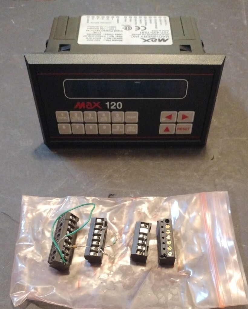 Max Machinery Inc 120-200 Controller 57630-449-07 -Used, 30 Day Wty (M2)