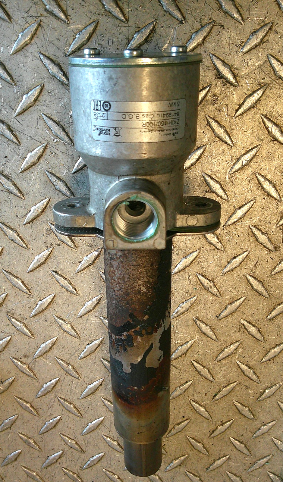 (1) Krom Schroder ZKIH150/100R WASTE GAS BURNER