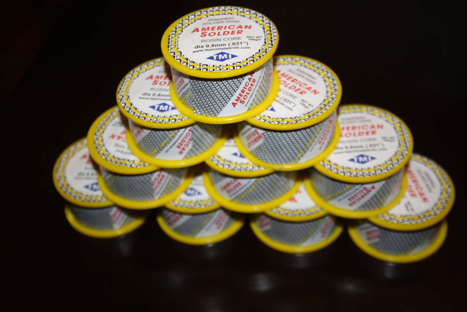New 60/40 Tin/Lead Flux 2 % .8mm Tin Rosin Core Solder Wire 10 rolls new