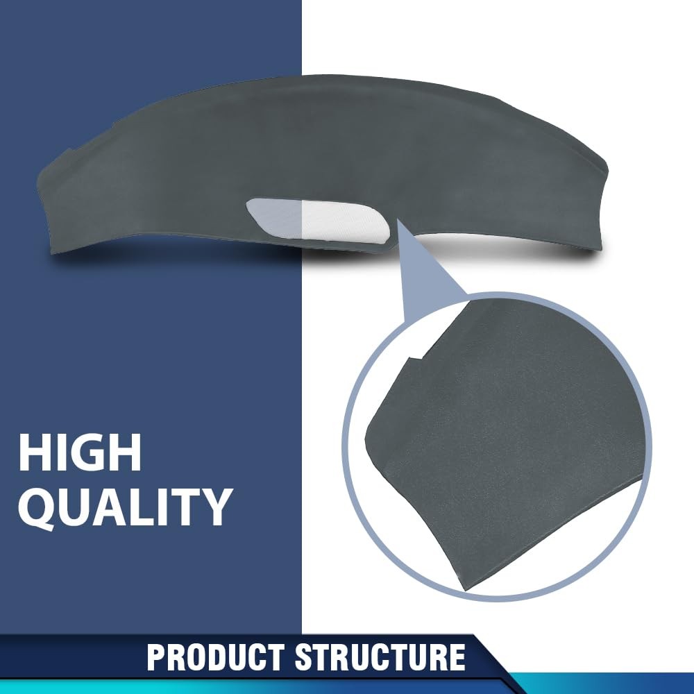 TPE Dash Cover for Firebird 1993-1996 Dark Gray Instrument Panel