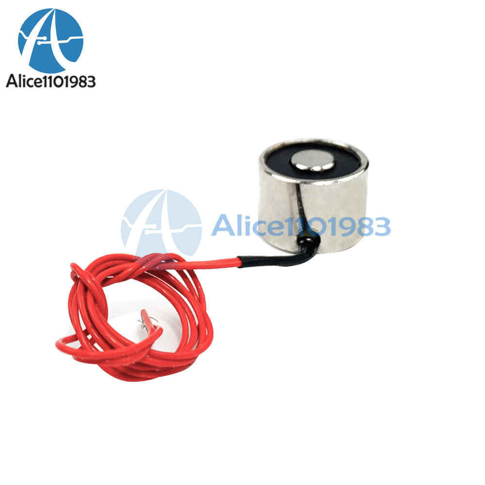 DC 5/12/24V 3KG/8KG Lifting Holding Magnet Electromagnet Solenoid Electro Magnet