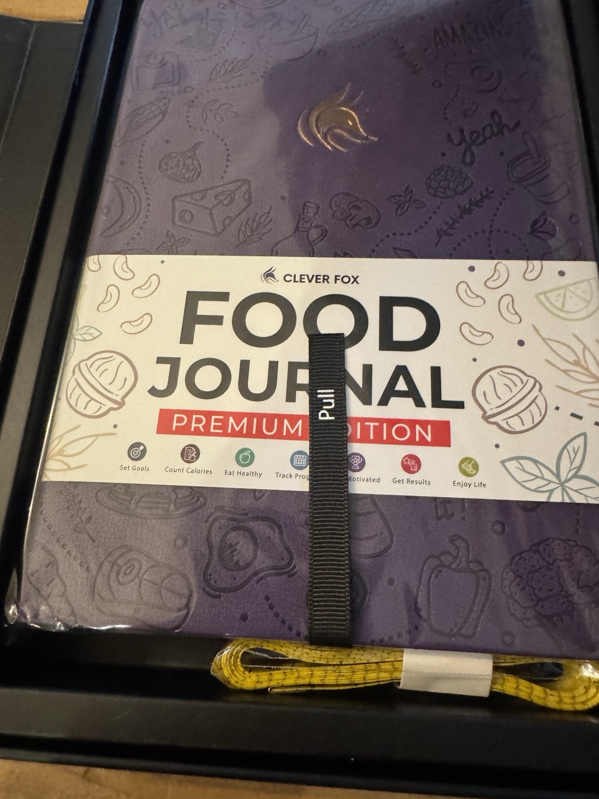 Clever Fox Food Journal Premium Edition Nutrition Planner Calorie Meal Tracker