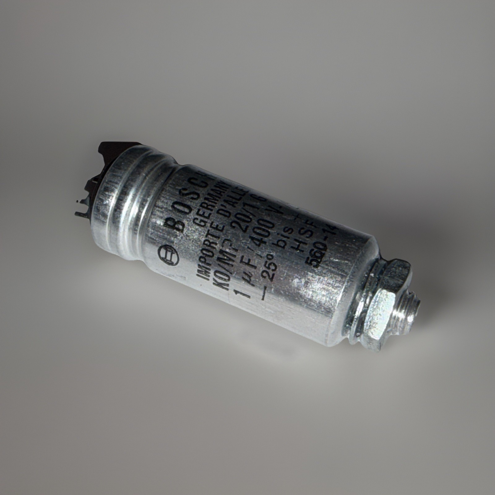Bosch KO/MP 1uF 400V NOS Metal Paper Capacitor Vintage Tube Audio