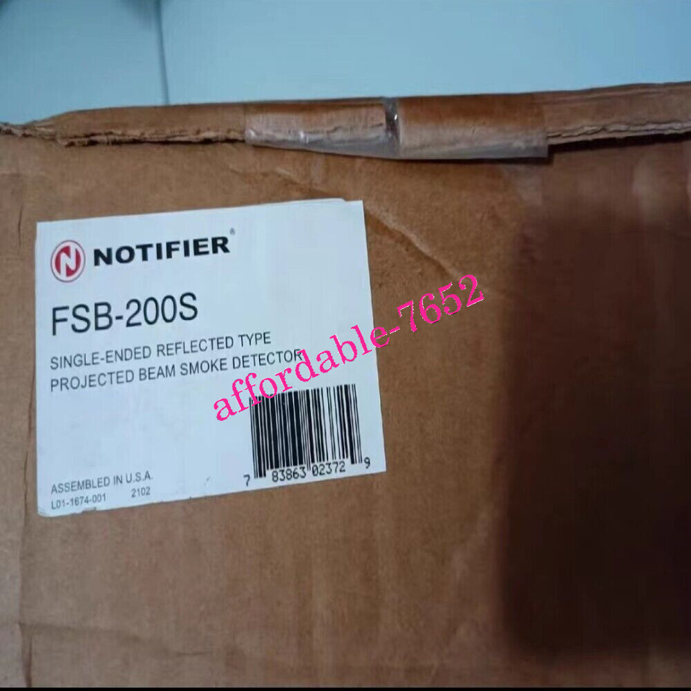 NEW NOTIFIER FSB-200S Single ended Reflective Type Project Beam Detector