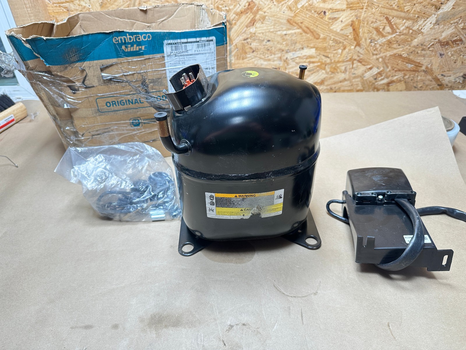 Embraco NJ6220Z Compressor 208-230V 1Ph R134a