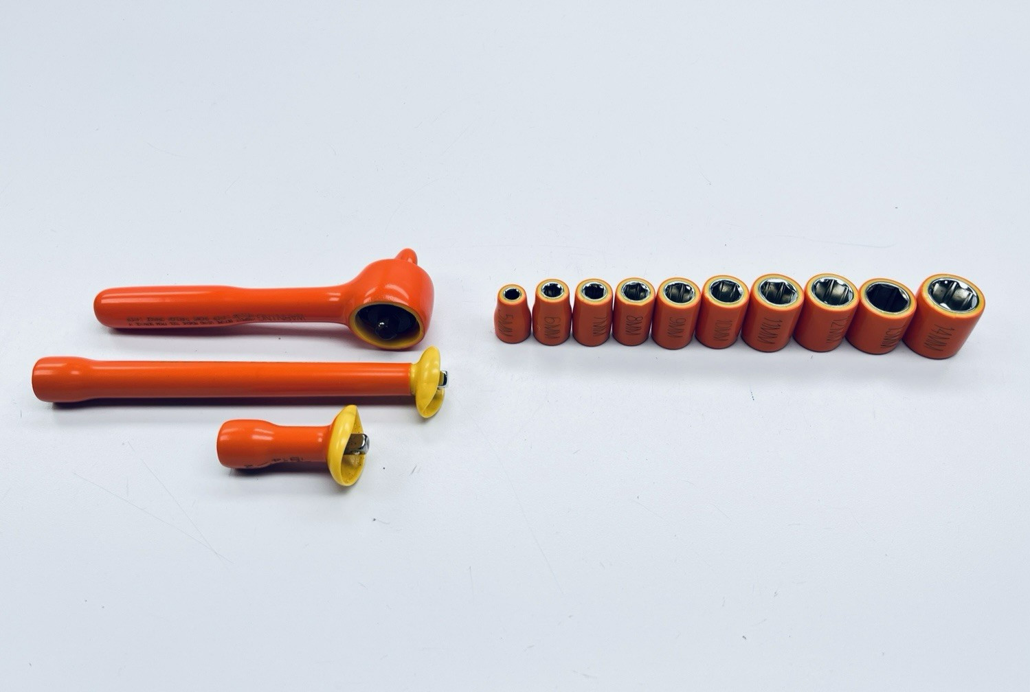 Cementex 13pc IR14-LC Insulated Ratchet Socket Set 1/4″ 5mm-14mm ISS14-13M-514