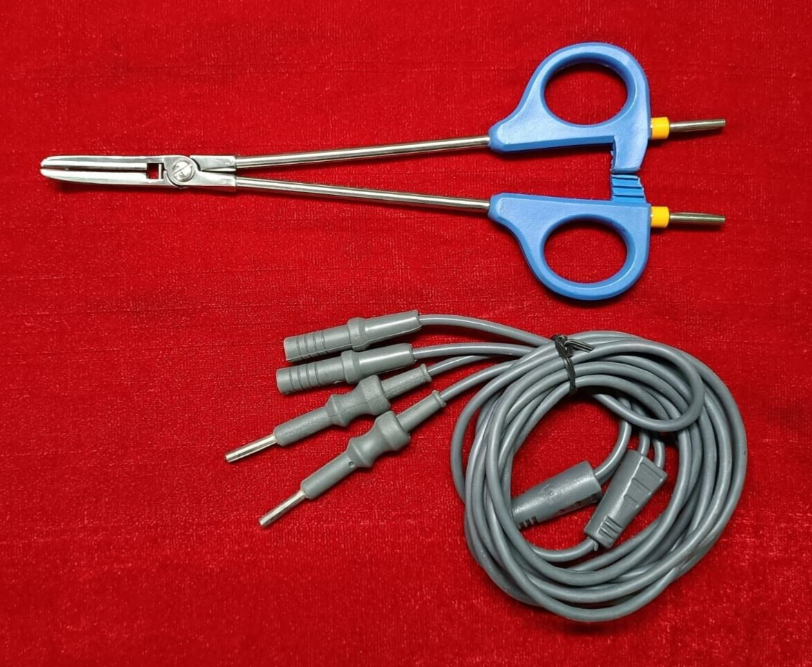 Laparoscopic Vessel Sealing Biclamp (Bipolar Clamp) Best Quality Reusable Instru