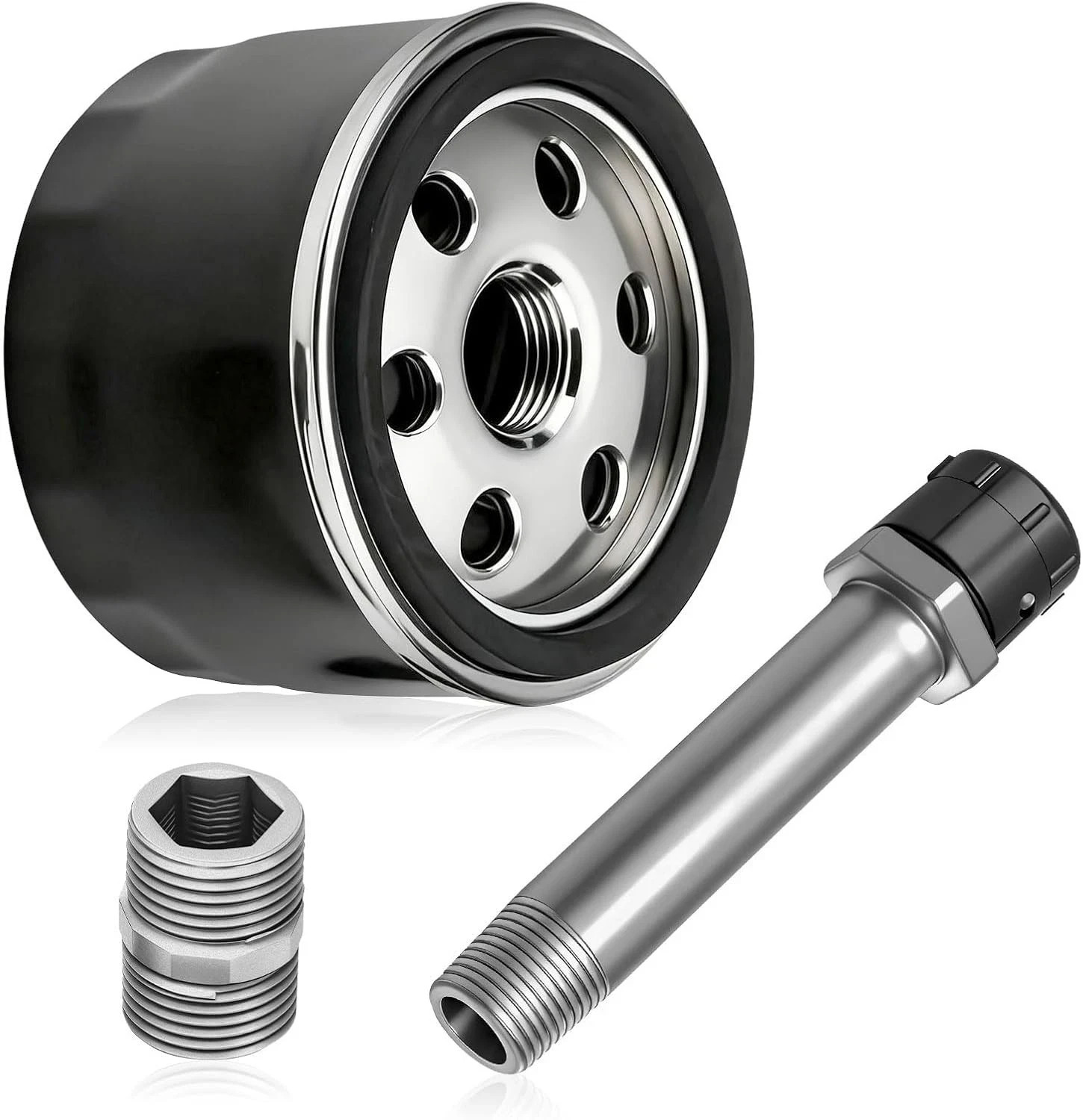MIU13767B Easy Change Oil Filter Conversion Kit for John Deere E120 E180