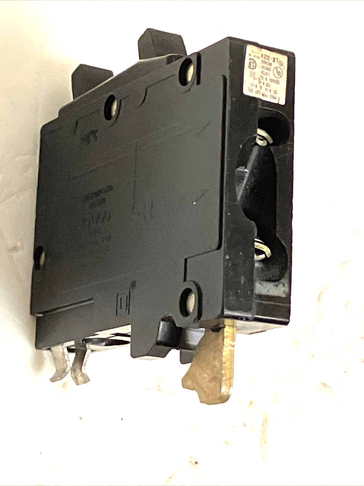 Square D QOT2020 20 Amp 1 Pole 120 volt Piggy Back Tandem Twin w Hook QO2020