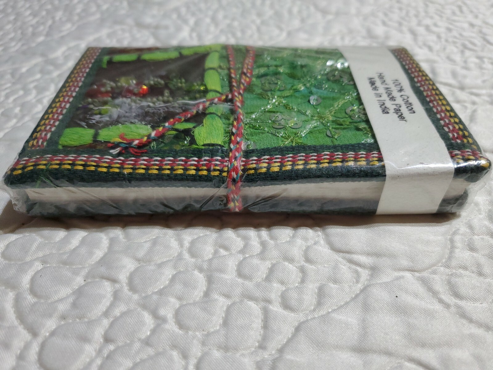 NEW Sari Journal 4×6 Hand Made Paper Made in India
