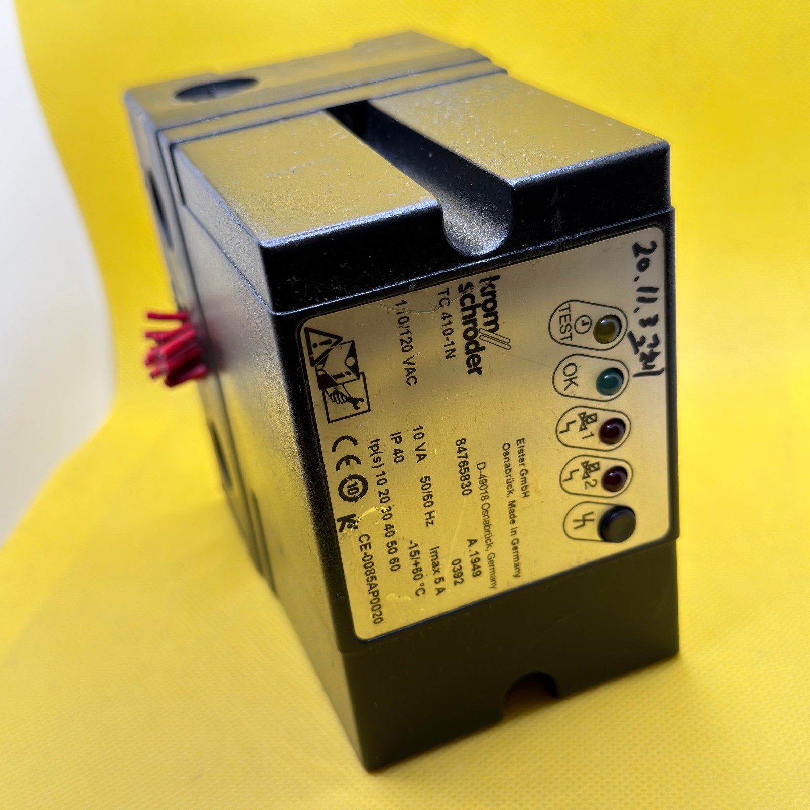1 Pc Krom Schroder TC410-1N Valve Leakage Detector 84765830