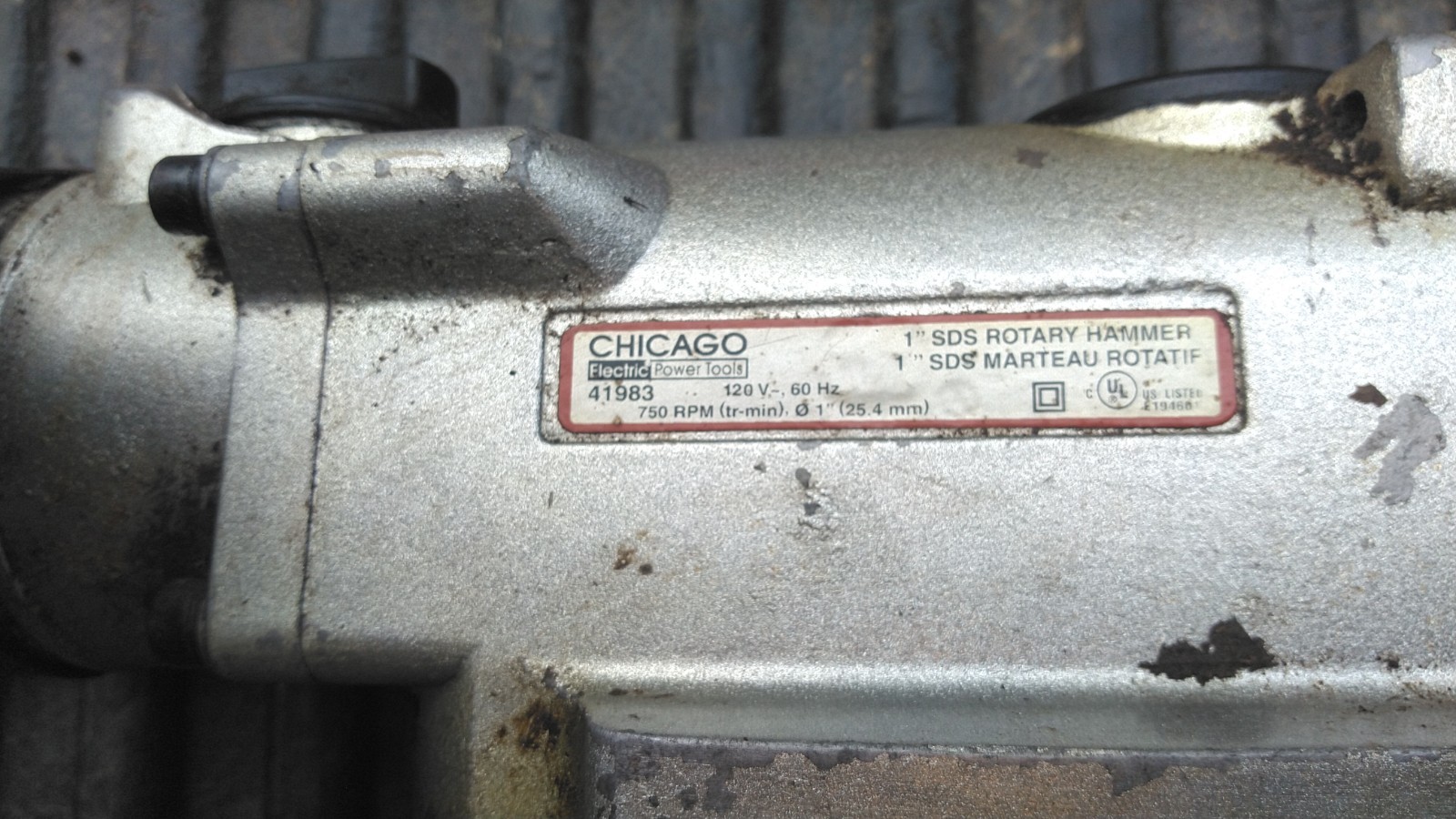 chicago electric rotary hammer drill (Corded)