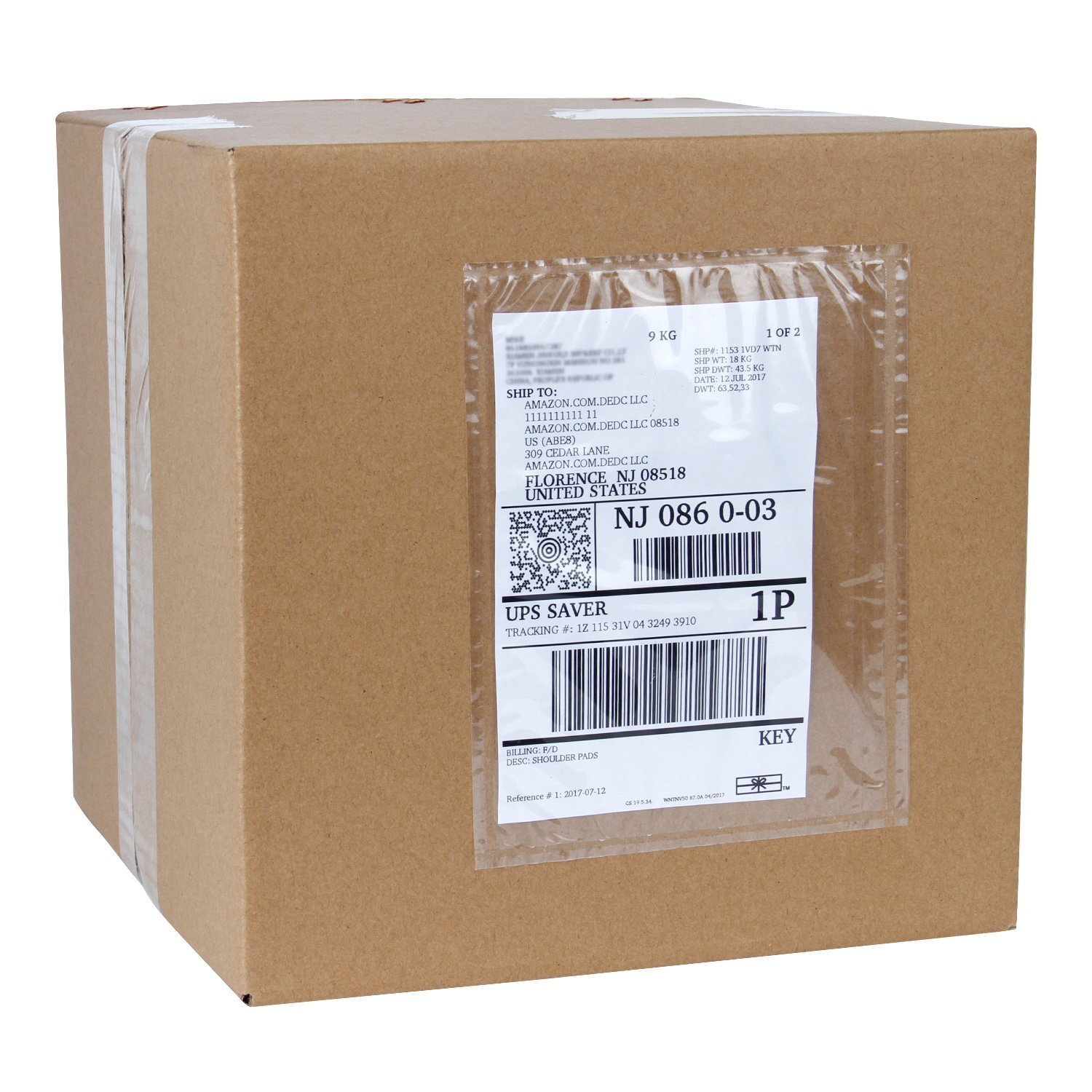 7.5×5.5 6×9 Clear Packing List Envelopes Invoice Shipping Label Adhesive Pouches