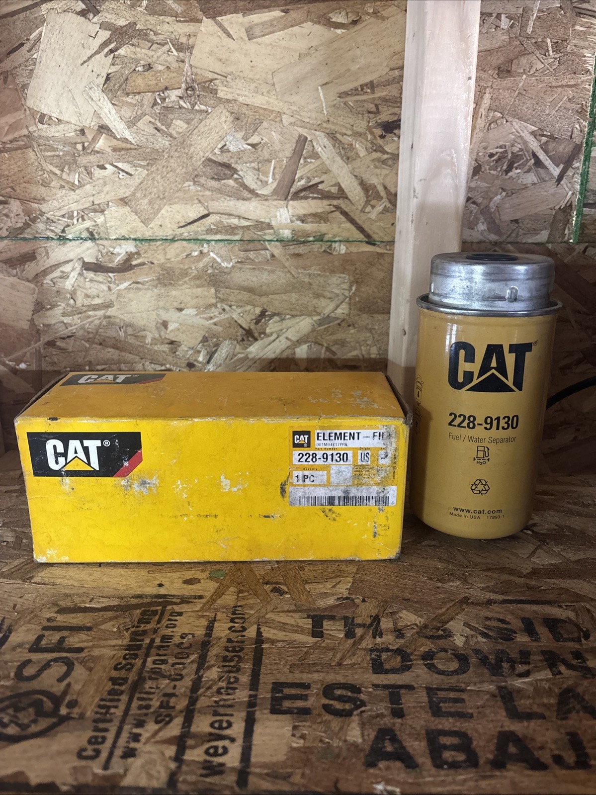 228-9130 2289130 Genuine OEM CAT FILTER Element Caterpillar