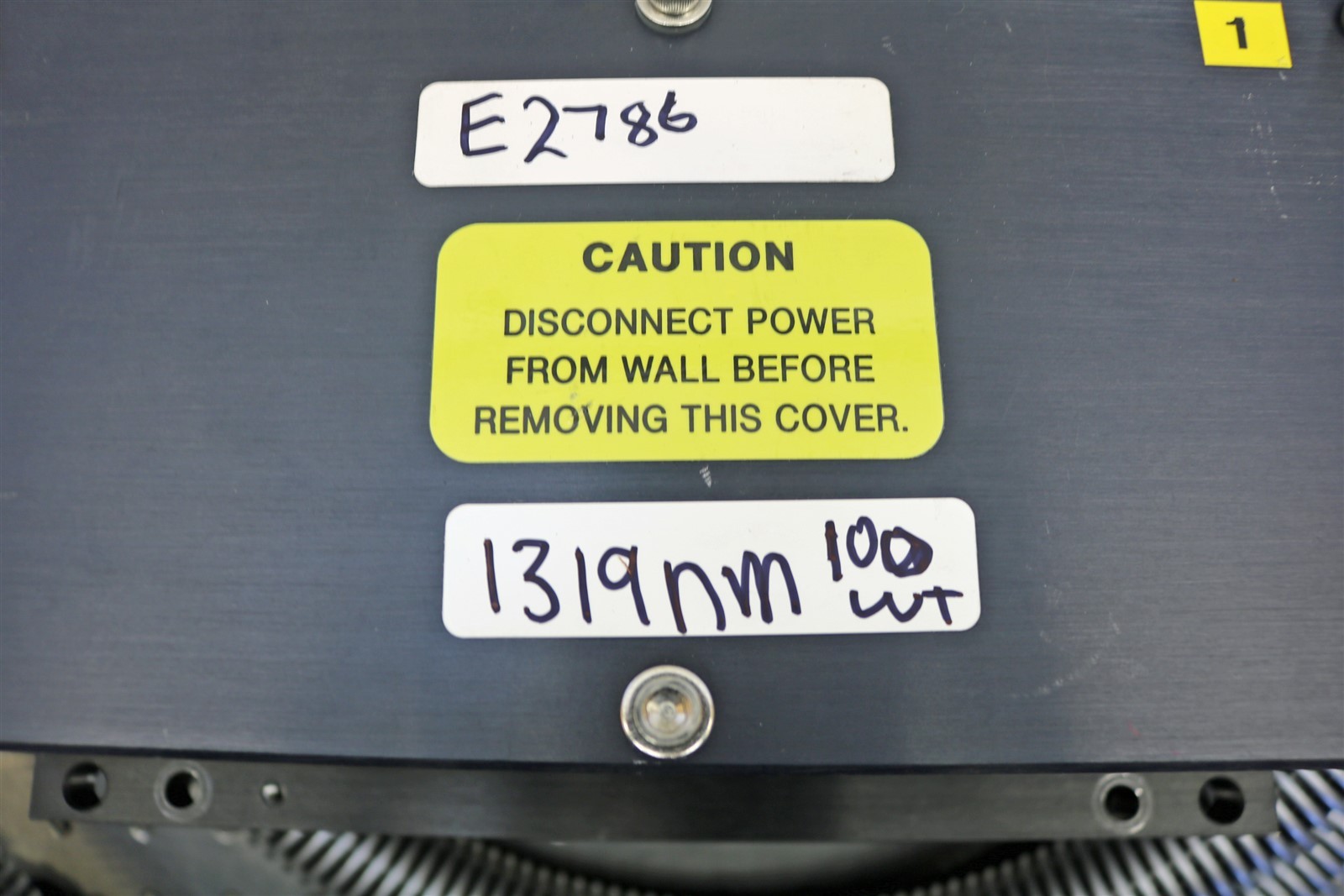 Lee Yag Laser Head 010215-007 1319nm, 100W, Water Cooled W/ Cables – – E2786
