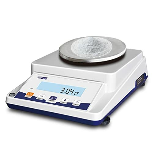 Electronic Lab Balance Beam Balances Scales with Capacity 610g Readability 0.01g