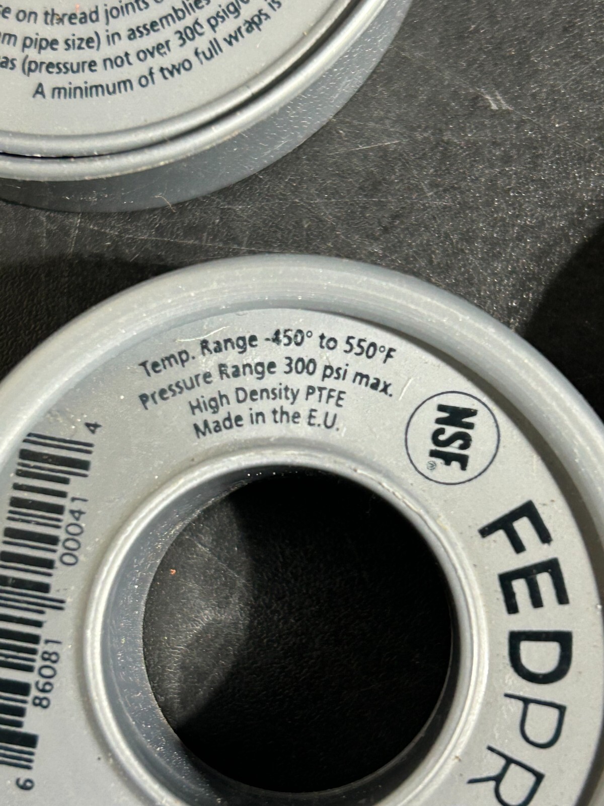 Gasoila Stainless Steel Thread Tape SA520-1 1/2″ in x 520″ QTY (6) ROLLS